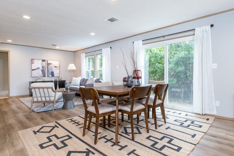 Modern manufactured home interior